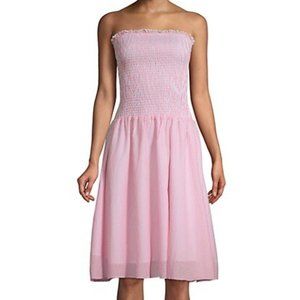 NEW English Factory Smocked Sleeveless Dress